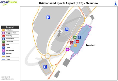 Kjevik Kristiansand Krs Airport Terminal Map Overview Airport