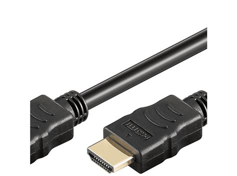 Goobay High Speed Hdmi Kabel Mit Ethernet Hdmi Kabel Mediamarkt