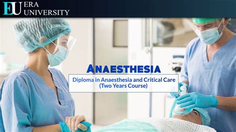 Diploma In Anaesthesia And Critical Care In Lucknow YouTube