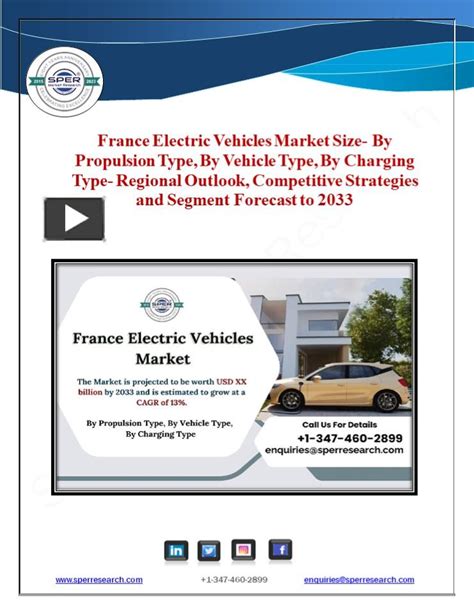 PPT France Electric Vehicles Market Trends Growth Share Business