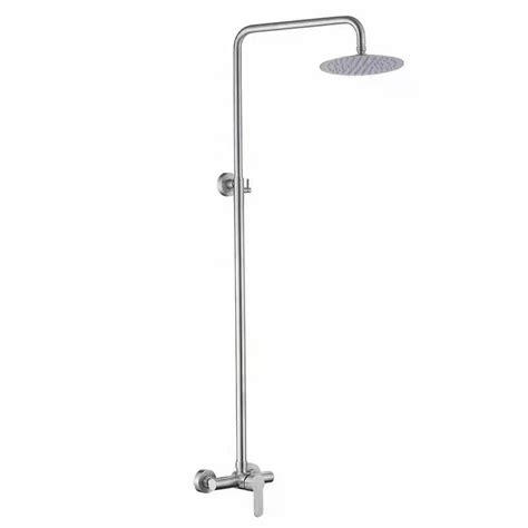 Concealed Installation Rainfall Shower Set Antique Stainless Steel Hot