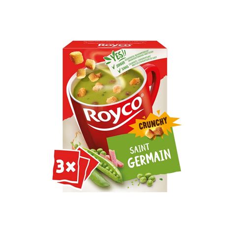 Roger De Lille Soupe St Germain Crunchy Royco Sachets