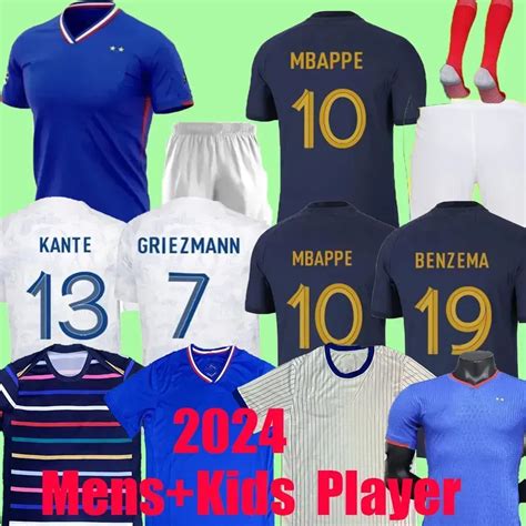 2024 MBAPPE BENZEMA GRIEZMANN Soccer Jerseys For Men Fans And Players