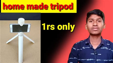 How To Make Tripod At Home For Mobile Tripod