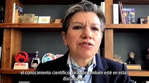 🎥magistral Intervención De La Alcaldesa Claudia López Hernández En El Foro Del Banco Mundial👇👇