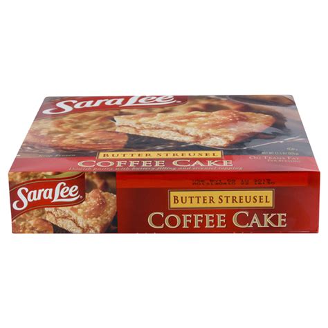 Sara Lee Coffee Cake Near Me Sara Lee Butter Streusel Coffee Cake 11 5 Oz 8 Per Case Amazon