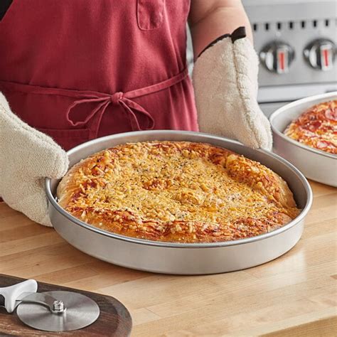 Choice 14 X 2 Aluminum Deep Dish Pizza Pan