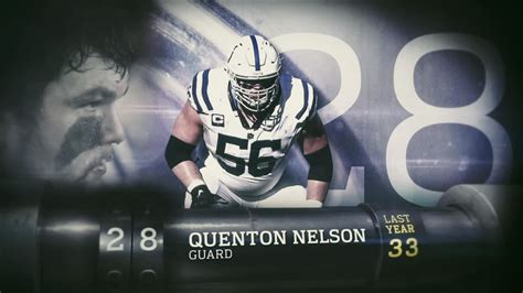 Top 100 Players Of 2022 Indianapolis Colts Guard Quenton Nelson No 28