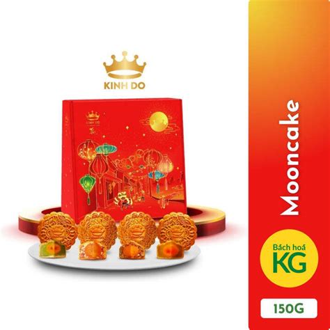 [NEW] KINH DO MOONCAKE - BÁNH TRUNG THU KINH ĐÔ - 1 Bánh Nướng 1 Trứng 150g + HỘP BIẾU TẶNG | Lazada