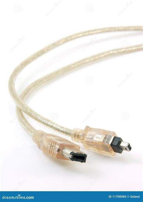 DV cable stock image. Image of speed, ieee, video, isolated - 11700985