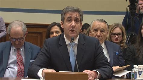 Michael Cohen Testimony The 10 Most Notable Lines From His Hearing