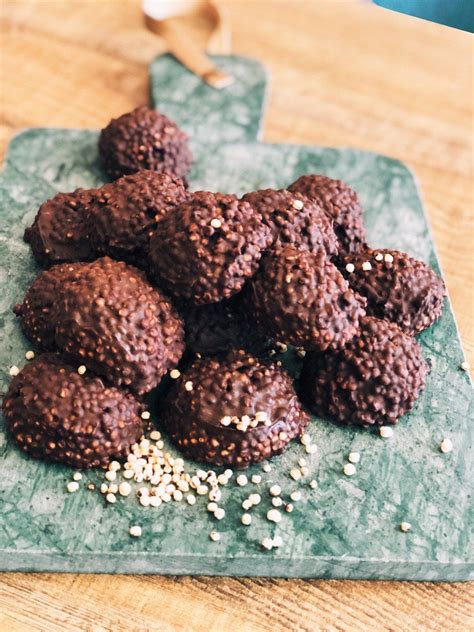 Chocolade Crispies Met Gepofte Quinoa Foodless Recept Chocolade