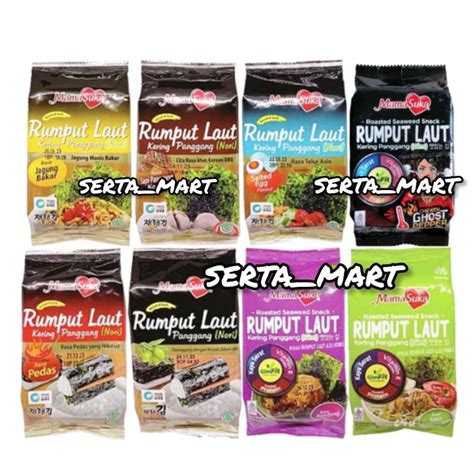 Jual Mamasuka Rumput Laut 4 5gr X 2 Mama Suka Seaweed Chicken Ghost