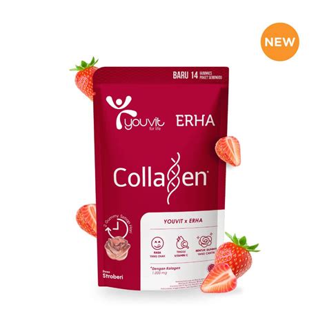 Jual Youvit ERHA Collagen Permen Gummy Collagen Shopee Indonesia