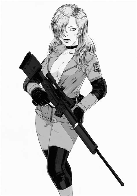 Sniper Wolf Metal Gear Solid By Aaronnsn On Deviantart