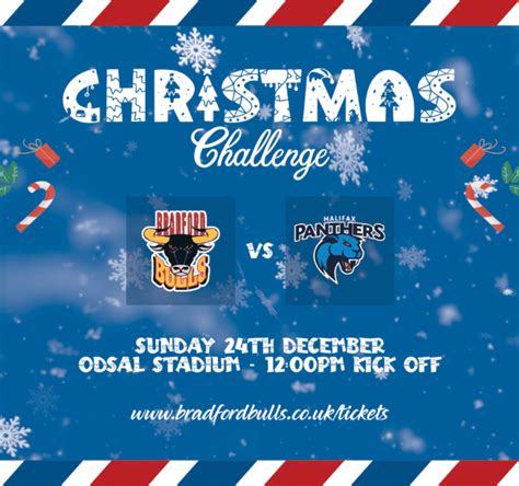 Bradford Bulls vs Halifax Panthers Pre Season Game 24th December 2023 ...