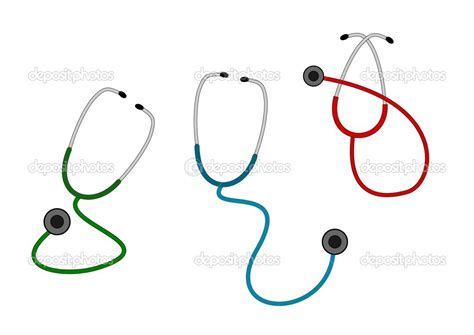 Stethoscopes Stock Vector Image By ©brudercz 18324373