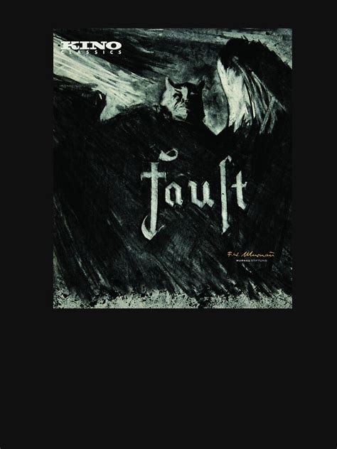 "F.W. Murnau Faust" T-shirt by ORIGINALSR | Redbubble