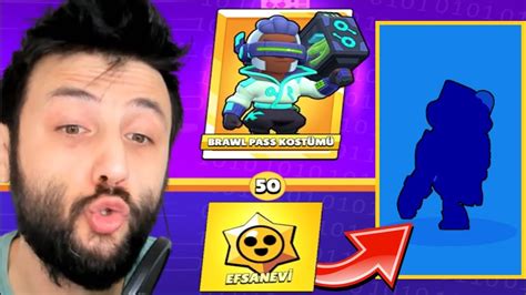 Tek Seferde B T N Brawl Pass I A Tim Brawl Stars Youtube