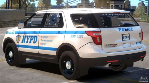 Ford Explorer V1 Police For Gta 4