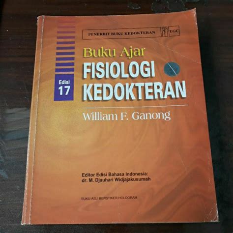 Jual Buku Ajar Fisiologi Kedokteran Edisi 17 William F Ganong E1a