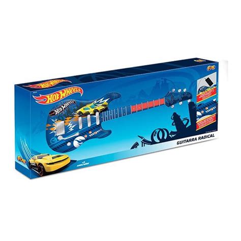 Guitarra Infantil HOT Wheels FUN 8422 4 Starhouse Mega Store