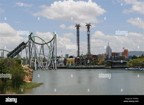 The 'Incredible Hulk' ride at Universal studio's, islands of Adventure ...