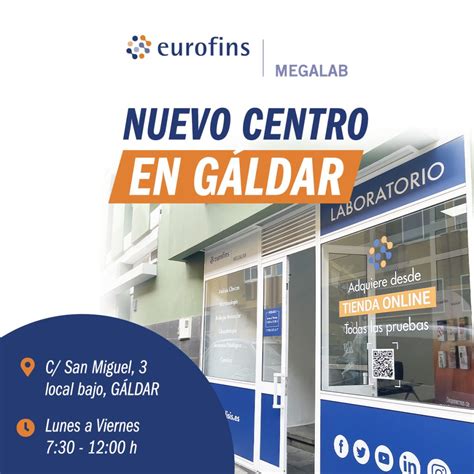 EUROFINS MEGALAB ABRE UN NUEVO CENTRO EN GÁLDAR Eurofins Megalab