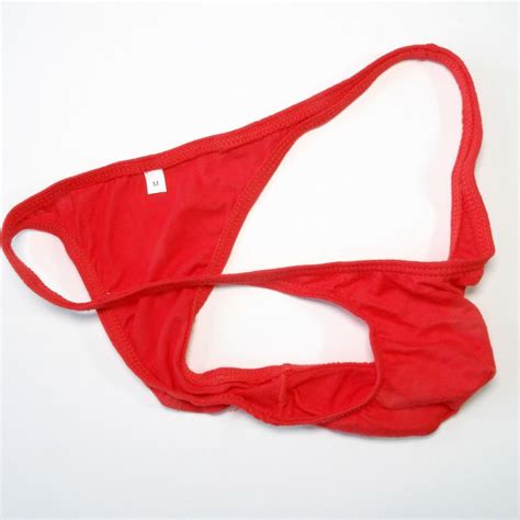 K419 C Mens Sexy MINI Tanga Bikini Low Rise Pouch Fine Cotton EBay