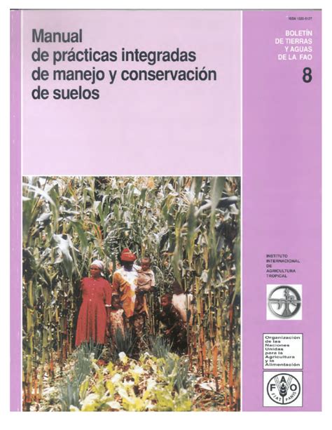 Manual Pract Integradas Boletin De Tierra Y Aguas De La Fao Ac E