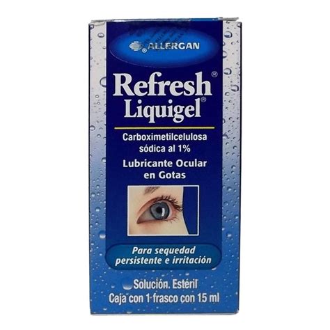 Lubricante ocular Refresh Liquigel solución esteril 15 ml Walmart