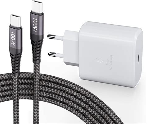 45w Usb C Ladegerät Swadaws Schnellladegerät Mit Typ C Zu Typ C