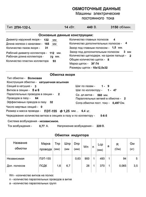 Справочник электрообмотчика.Обмоточные данные электродвигателей и ...