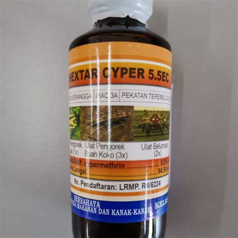 RACUN SERANGGA CYPERMETHRIN 5 5 EC 100ml LALAT NYAMUK Shopee Malaysia