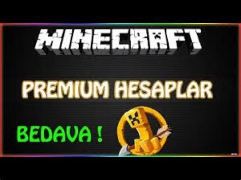 Minecraft Bedava Premium Almak S N Rs Z Youtube