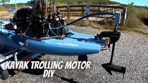 Kayak Trolling Motor DIY YouTube