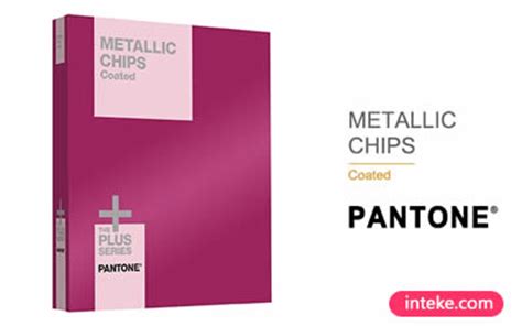 PANTONE GB1507 METALLIC CHIPS Color Card PANTONE Color Card INTEKE