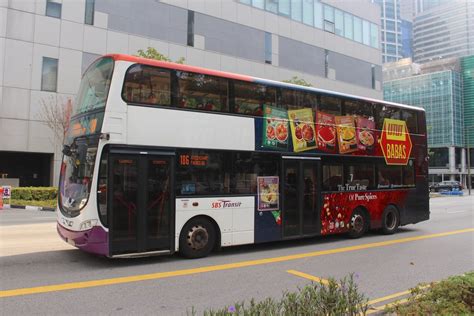 Sbs Transit Volvo B9tl Double Deck Bus In Singapore So Cal Metro