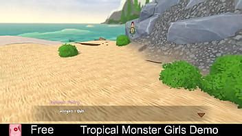 Tropical Monster Girls Free Steam Demo Game Early Access Sexual Content Nudity Mature