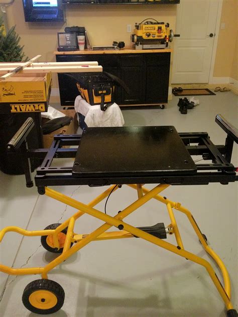 New Dewalt Rolling Miter Saw Stand Dwx726 Dewalt Power Tool Forum Tools In Action