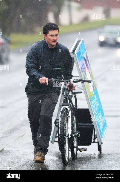 Mp John Mercer Hits The Doorsteps Of Plymouth During The 2015 General