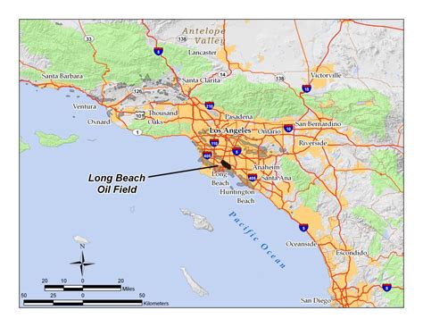 Long Beach Oil Field - Wikipedia - Long Beach California Map ...