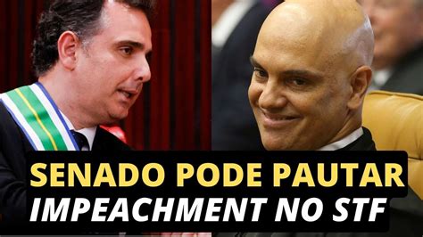 Pacheco Pode Pautar Impeachment De Ministro Do Supremo YouTube