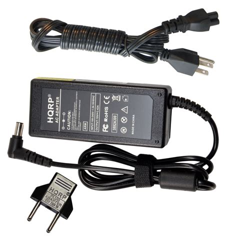 HQRP 19V AC Adapter For LG LCAP25A LCAP16A E 19MA31D 19MN43D 22LB4510