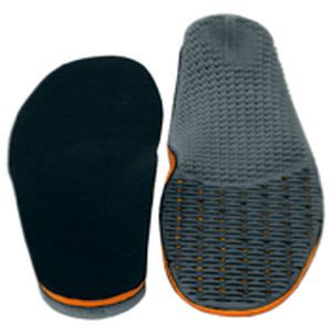 Orthopedic Insole With Heel Pad Ski Materialise With Plantar Pad