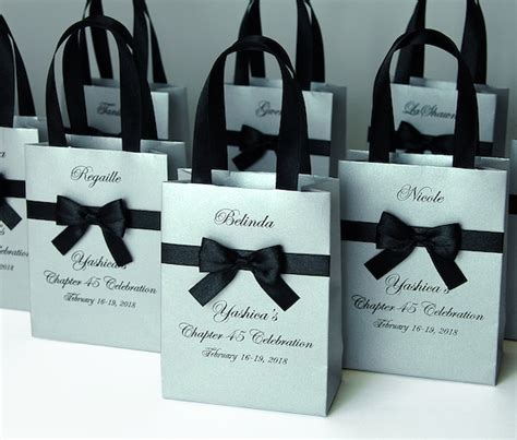 Personalized Birthday gift bags for party favors for guests | Etsy