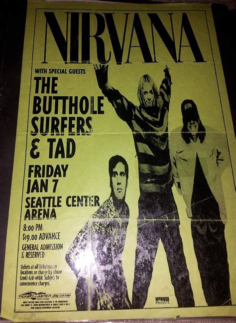 Live Nirvana Concert Chronology 1994 January 07 1994 Seattle