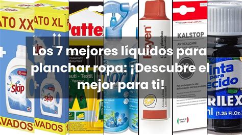 Liquido Para Planchar Ropa Los Mejores L Quidos Para Planchar Ropa