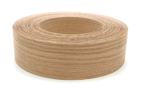 Buy Edge Supply Red Oak 1 1 2 X 25 Roll Preglued Wood Veneer Edge Banding Iron On With Hot