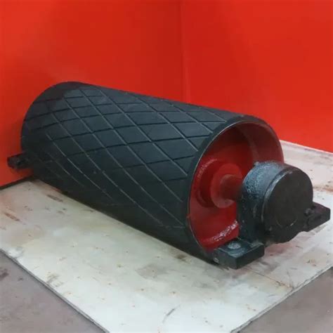 Belt Conveyor Ceramic Herringbone Diamond Polyurethane Rubber Grooved